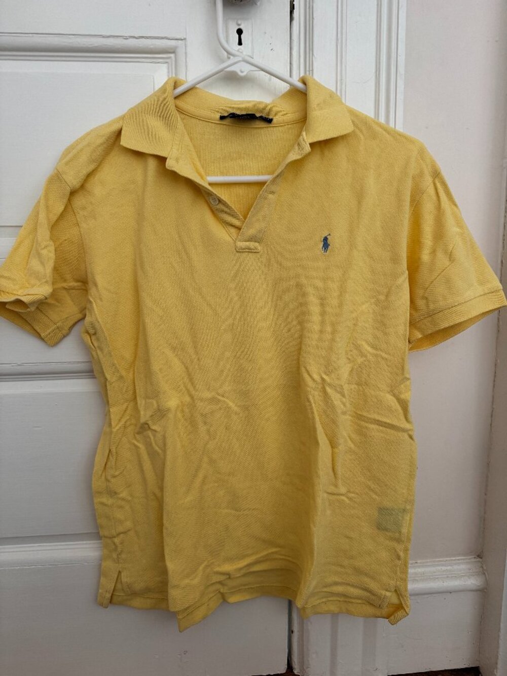 Yellow Ralph Lauren Polo Men's Small